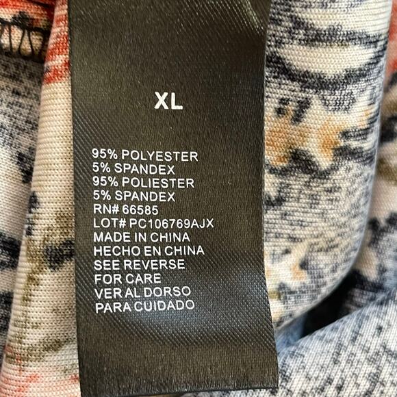 Perceptions New York Black Red Floral Velvet Dress Sz XL Romantic Whimsygoth - Picture 6 of 8